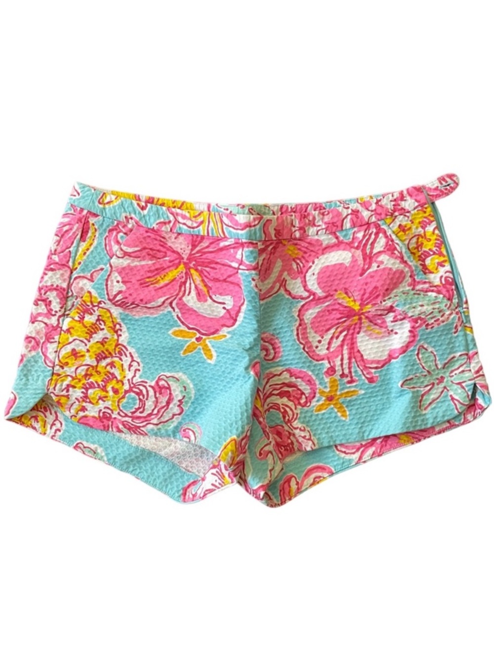 🌸 Lilly Pulitzer 4” Adie Shorts in Lolita Breakwater Blue🌼